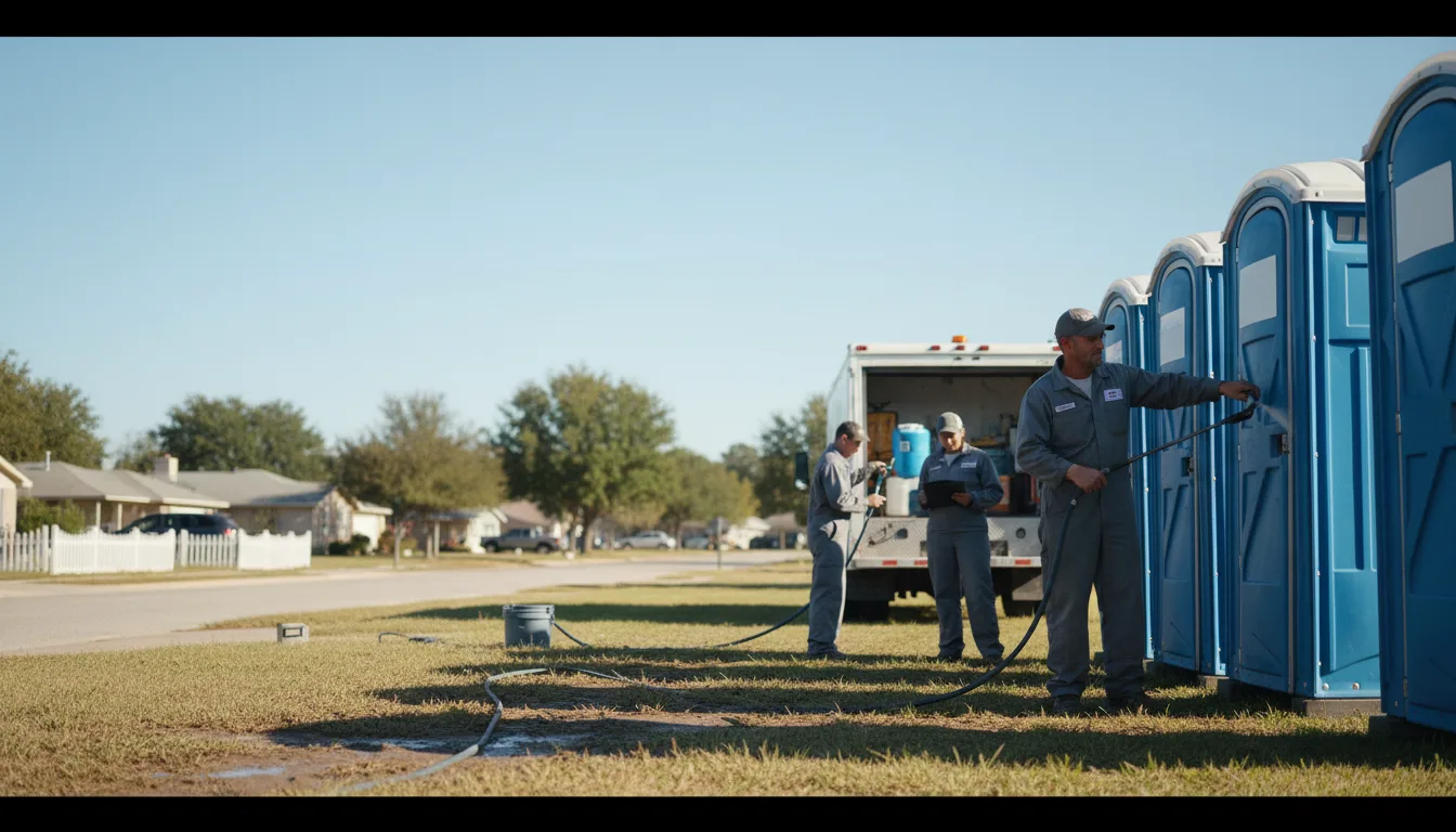 Long-Term Portable Toilet Rental in Fresno, CA near me